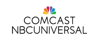 Comcast NBCuniversal logo featuring rainbow icon above the text
